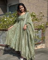 Fancy Organza Gwon With Dupatta Wholesale Clothing Distributors In India   